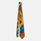 Botticelli Madonna and Child Neck Tie Krawatte (Rückseite)