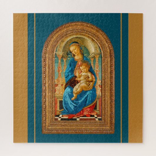 Botticelli Madonna and Child Puzzle (Vertikal)