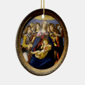 Botticelli Madonna del Sasso Keramik Ornament (Rechts)