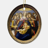Botticelli Madonna del Sasso Keramik Ornament (Links)