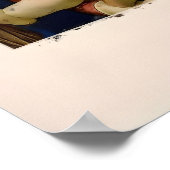 Botticelli Madonna der Granatapfel Kunstprint Poster (Ecke)