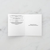 Botticelli Madonna und Jesus Magnificat Karte (Innenseite)