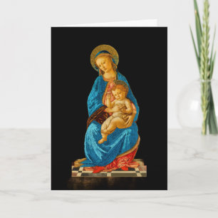 Botticelli Madonna und Kind auf dem Thron Karte