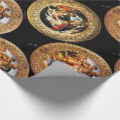 BOTTICELLI MADONNA VON POMEGRANAT UND MAGNIFICAT GESCHENKPAPIER (Ecke)