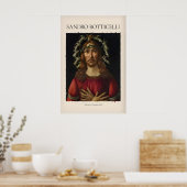 Botticelli Mann der Schmerzen Christus Kunst Druck Poster (Küche)