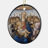 Botticelli Mary Jesus und singen Engel Keramik Ornament (Links)