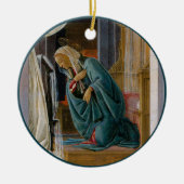 Botticelli Mary und Angel Keramik Ornament (Vorne)