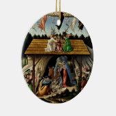 Botticelli Mystical Nativity Keramik Ornament (Rechts)