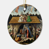 Botticelli Mystical Nativity Keramik Ornament (Links)
