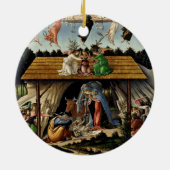 Botticelli Mystical Nativity Keramik Ornament (Hinten)