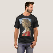 Botticelli Portrait Of Simonetta Vespucci 1caesium T-Shirt (Vorne ganz)