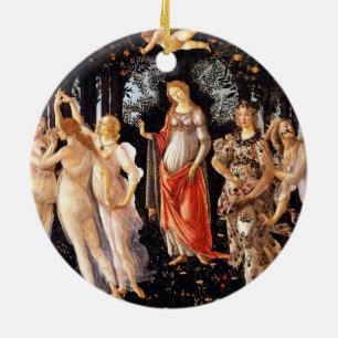 BOTTICELLI -Primavera 1482 Keramikornament