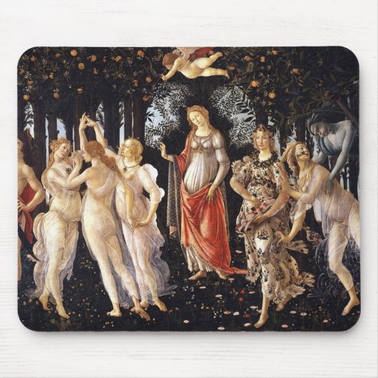 BOTTICELLI -Primavera 1482 Mousepad (Vorne)