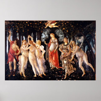 BOTTICELLI - Primavera 1482 Poster