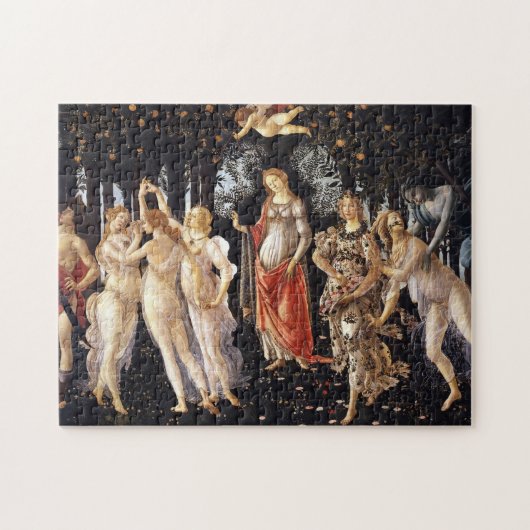 BOTTICELLI -Primavera 1482 Puzzle (Horizontal)