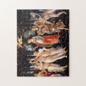 BOTTICELLI -Primavera 1482 Puzzle (Vertikal)