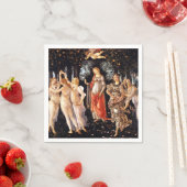BOTTICELLI -Primavera 1482 Serviette (Beispiel)