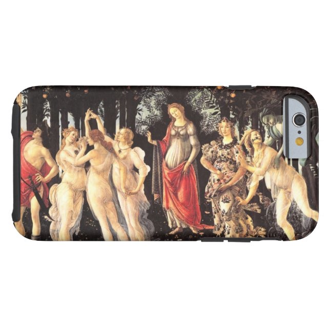 Botticelli Primavera/Allegory of Spring Case-Mate iPhone Hülle (Rückseite Horizontal)