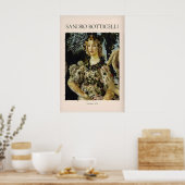 Botticelli Primavera Detail Flora Kunstprint Poster (Küche)