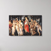 Botticelli Primavera Leinwanddruck (Vorderseite)