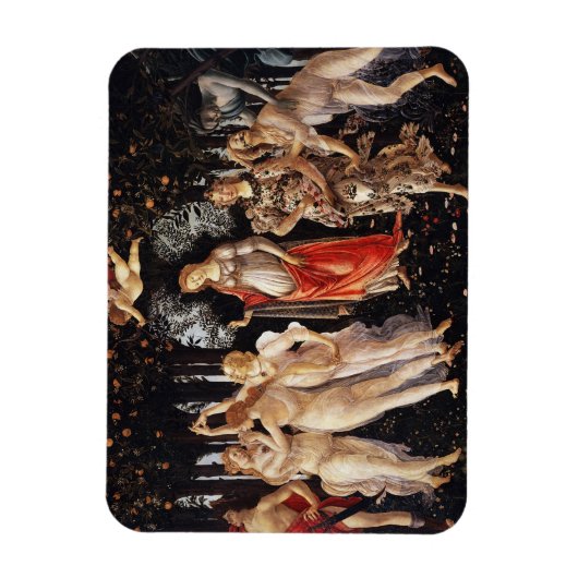 Botticelli Primavera Magnet (Vertikal)