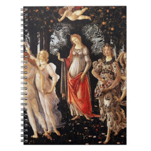 Botticelli Primavera-Notebook Notizblock