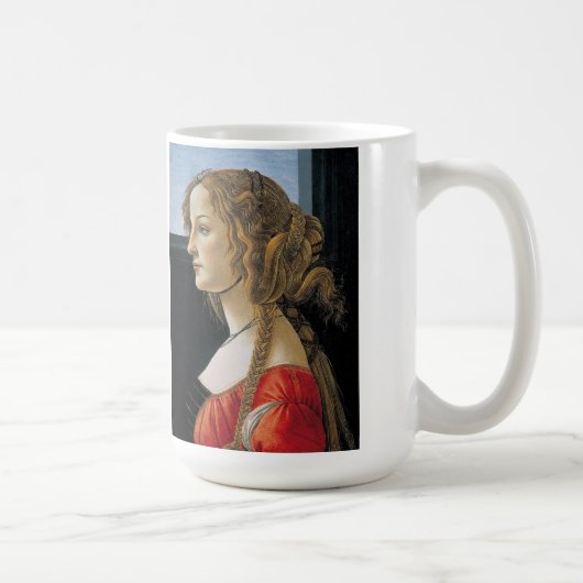 Botticelli Renaissance-Malerei Kaffeetasse (Rechts)
