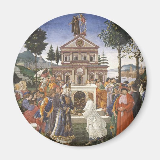 Botticelli Renaissance-Malerei Magnet (Vorne)