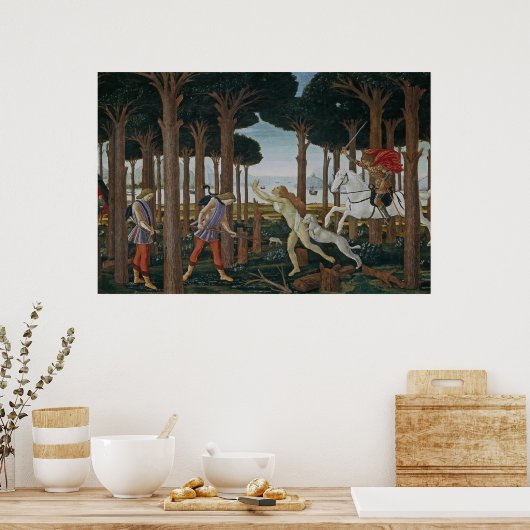 Botticelli Renaissance-Malerei Poster (Küche)