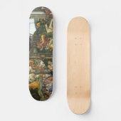 Botticelli Renaissance-Malerei Skateboard (Vorderseite)