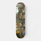 Botticelli Renaissance-Malerei Skateboard (Vorderseite)