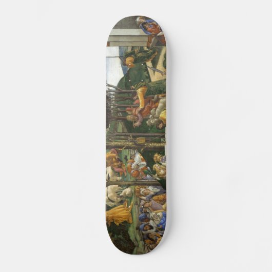 Botticelli Renaissance-Malerei Skateboard (Vorderseite)