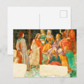 Botticelli "Seven Liberal Arts" Postkarte (Vorne/Hinten)