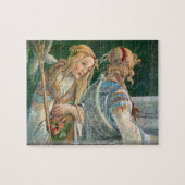 Botticelli - Sistine Kapelle - die Jugend von Puzzle (Horizontal)