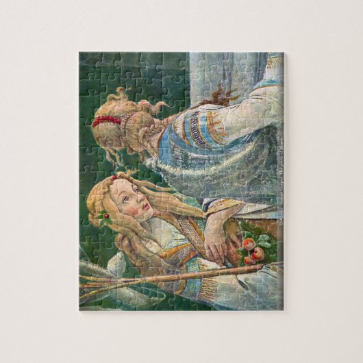 Botticelli - Sistine Kapelle - die Jugend von Puzzle (Vertikal)
