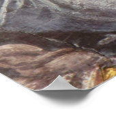 Botticelli-Sixtinische Kapelle - Die Jugend von Mo Poster (Ecke)