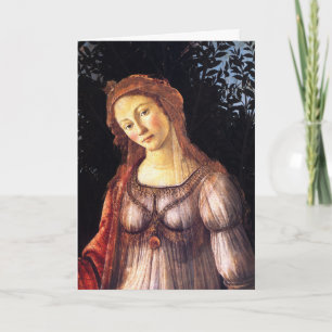 Botticelli Venus Göttin der Liebe Renaissance Kuns Feiertagskarte