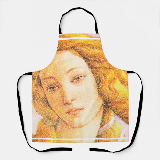 Botticelli Venus Pixel Art Schürze (Vorderseite)