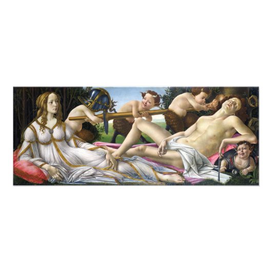 Botticelli Venus und Mars Fotodruck (Vorne)