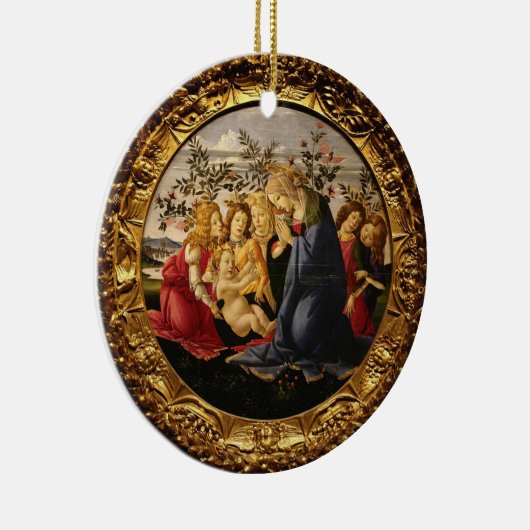 Botticelli Wallfahrtskirche Madonna del Sasso Keramik Ornament (Rechts)