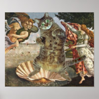 Botticellis berühmte Venus ist wirklich eine Katze