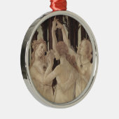 Botticellis drei Umgangsform-Verzierung Silbernes Ornament (Rechts)