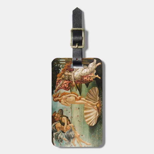 Botticellis Geburt von Venus Gepäckanhänger (Vorderseite vertikal)