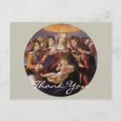 Botticelli's Madonna and Child Postkarte (Vorderseite)