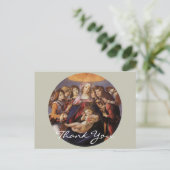 Botticelli's Madonna and Child Postkarte (Stehend Vorderseite)