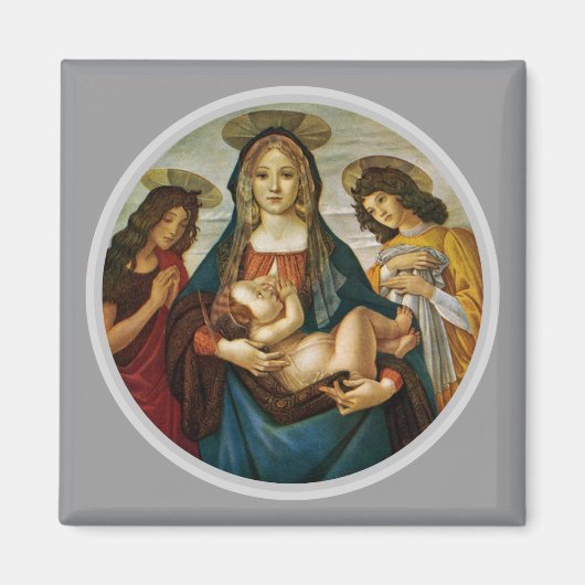Botticellis Madonna mit Kind Magnet (Vorne)