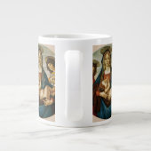 Botticellis Madonna und Kind Jumbo-Tasse (Rückseite)