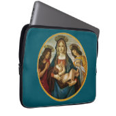 Botticellis Madonna und Kind Laptopschutzhülle (Vorne Rechts)