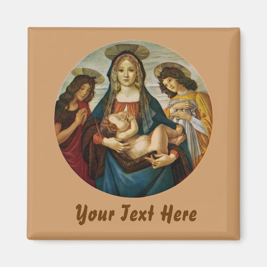 Botticellis Madonna und Kind Magnet (Vorne)