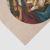 Botticellis Madonna und Kind Seidenpapier (Ausschnitt)